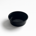 Saladier rond "Buckaty" en PP injecté noir - 600 ml - Ø 14,5 cm - H 4,9 cm - 50 unités