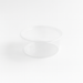 Saladier rond "Buckaty" en PP injecté transparent - 750 ml - Ø 14,5 cm - H 6 cm - 50 unités