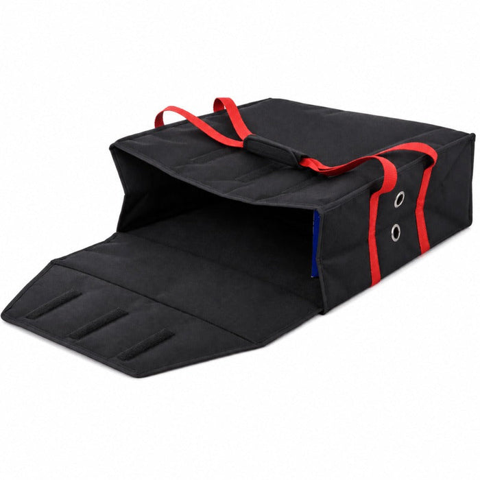 Poche isotherme pizza noire 42 cm x 42 cm H 15 cm - 5 unités