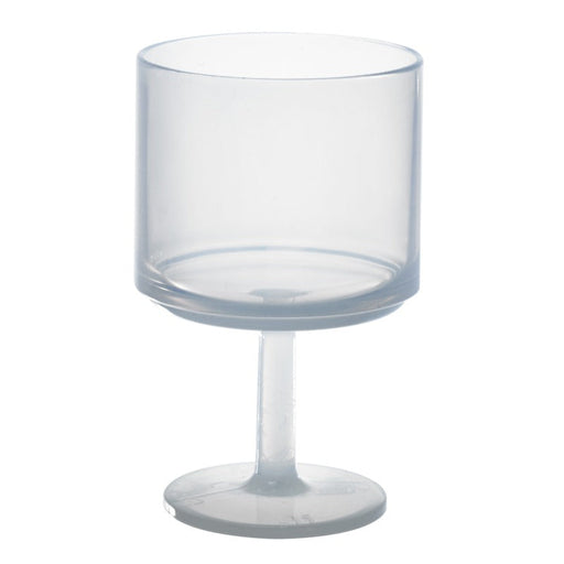Verre à vin Cupoly en plastique PP réutilisable Ø 6,3 cm 50x H 10,4 cm - 24 unités