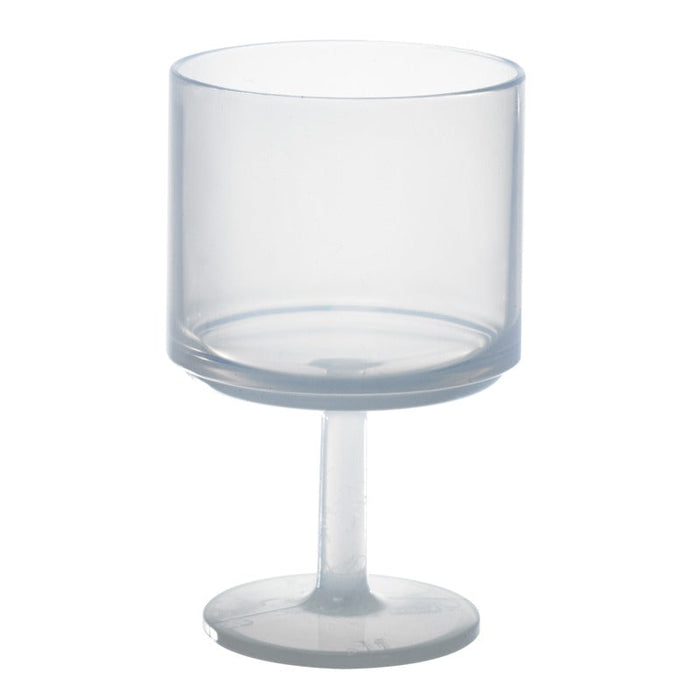 Verre à vin Cupoly en plastique PP réutilisable Ø 6,3 cm 50x H 10,4 cm - 24 unités