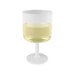 Verre à vin Cupoly en plastique PP réutilisable Ø 7,4 cm 65x H 12,1 cm - 12 unités
