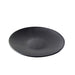Assiette noire "Black Phoenix" réemployable H 2,8 cm - 12 unités