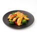 Assiette noire "Black Phoenix" réemployable H 3,55 cm - 8 unités