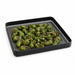 Tapis grillagé en silicone avec bordure pour BBQ 27,9 cm x 27,9 cm H 1,3 cm - 2 unités