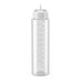 Squeezer souple transparent 1 embout, plastique BPA free H 18,5 cm 230ml - 6 unités