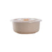 Huskly bol reutilisable en composite beige avec couvercle PP 300ml - 40 unités