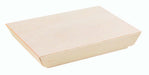 Barquette rectangulaire en bois "Samouraï" 180x130mm H29mm