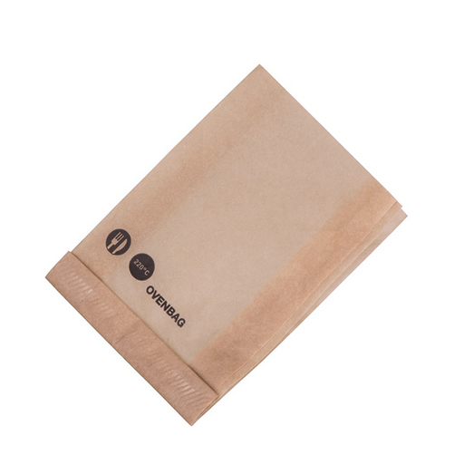 Sac papier kraft brun spécial four 85x120mm H60mm