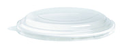 Couvercle plat transparent en plastique RPET