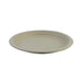 Assiette ronde brune en pulpe - Ø 25,5 cm - 10 unités