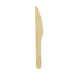 Couteau 16,5 cm bois - 20 unités
