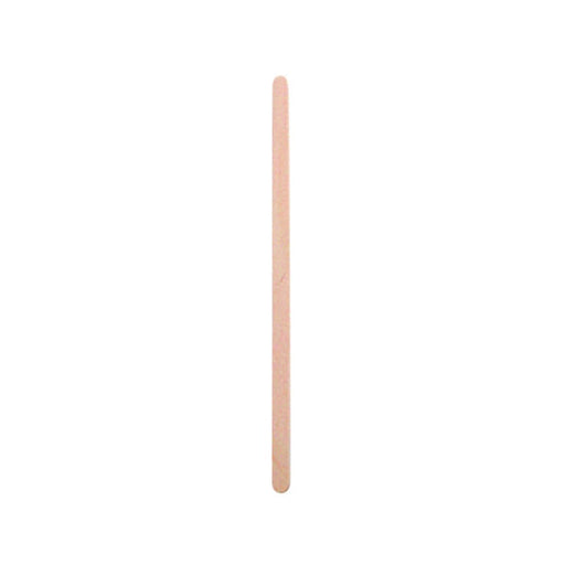 Spatule à café 11 cm bois à bouts arrondis - 50 unités