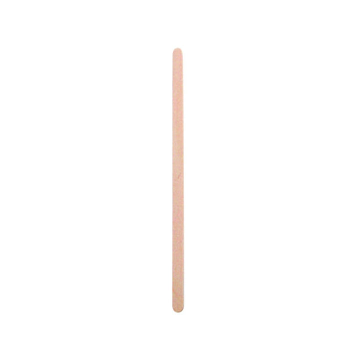 Spatule à café 11 cm bois à bouts arrondis - 50 unités