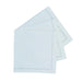 Serviette coton blanc 40 cm x 40 cm - 10 unités