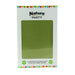 Serviette coton verte 40 cm x 40 cm - X100 (10X10PCS)