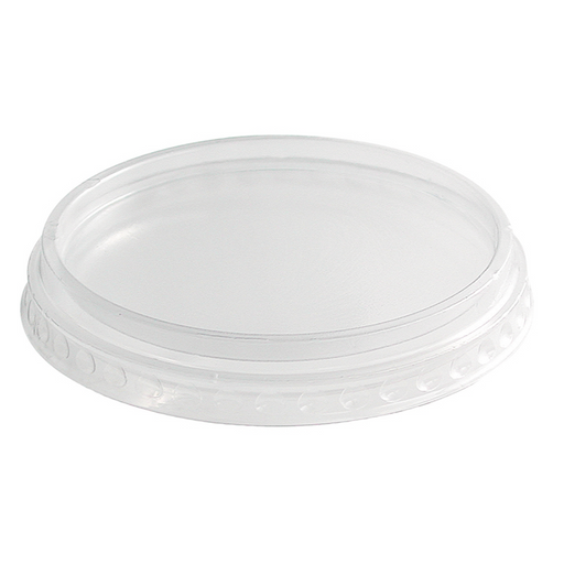 Couvercle transparent plat Diam: 9,5 cm 9,5 x 1,5 cm - 25 unitÃ©s