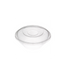 Couvercle dôme transparent en plastique  H30mm