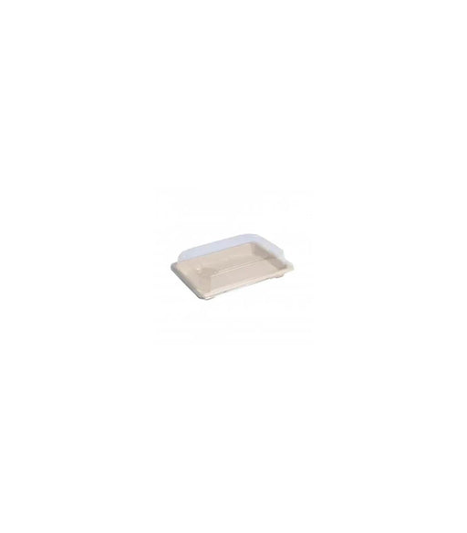 Couvercle PET transparent- 17 cm x 22.5 cm x 2.7 cm - 50 unités