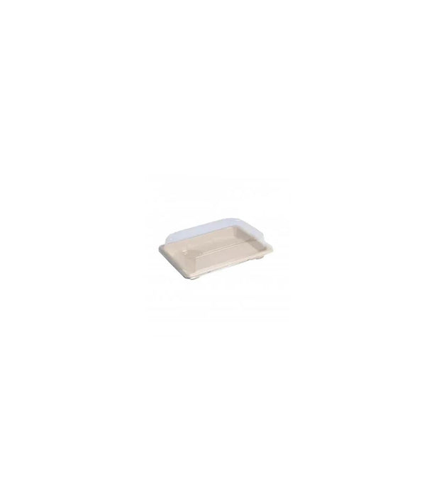 Couvercle PET transparent- 17 cm x 22.5 cm x 2.7 cm - 50 unités
