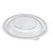 Couvercle plastique cristal transparent dôme   H22mm